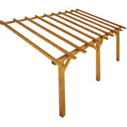 Pergola Bois Adosse 5 x 3 m PRADO - Burger